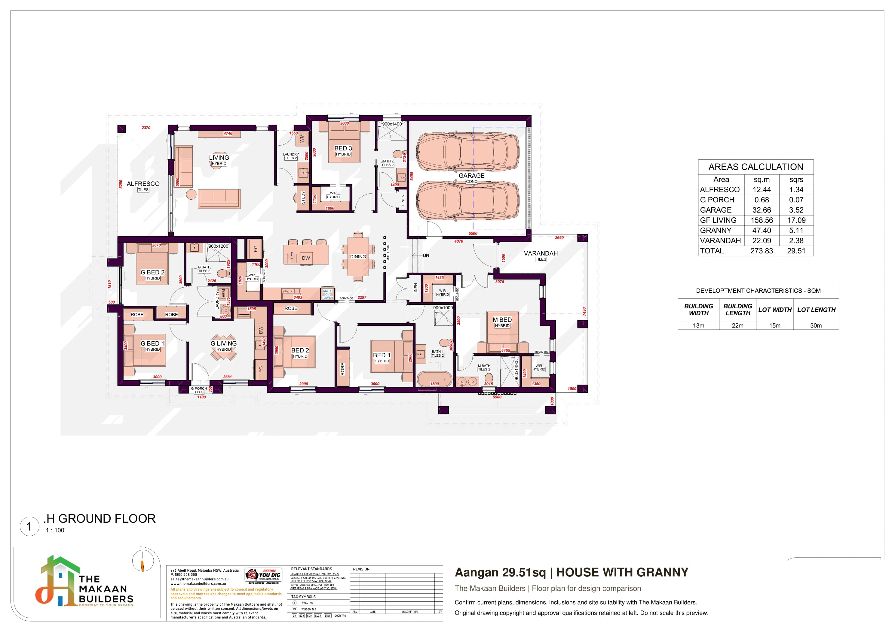 Aangan 29.51sq floor plan