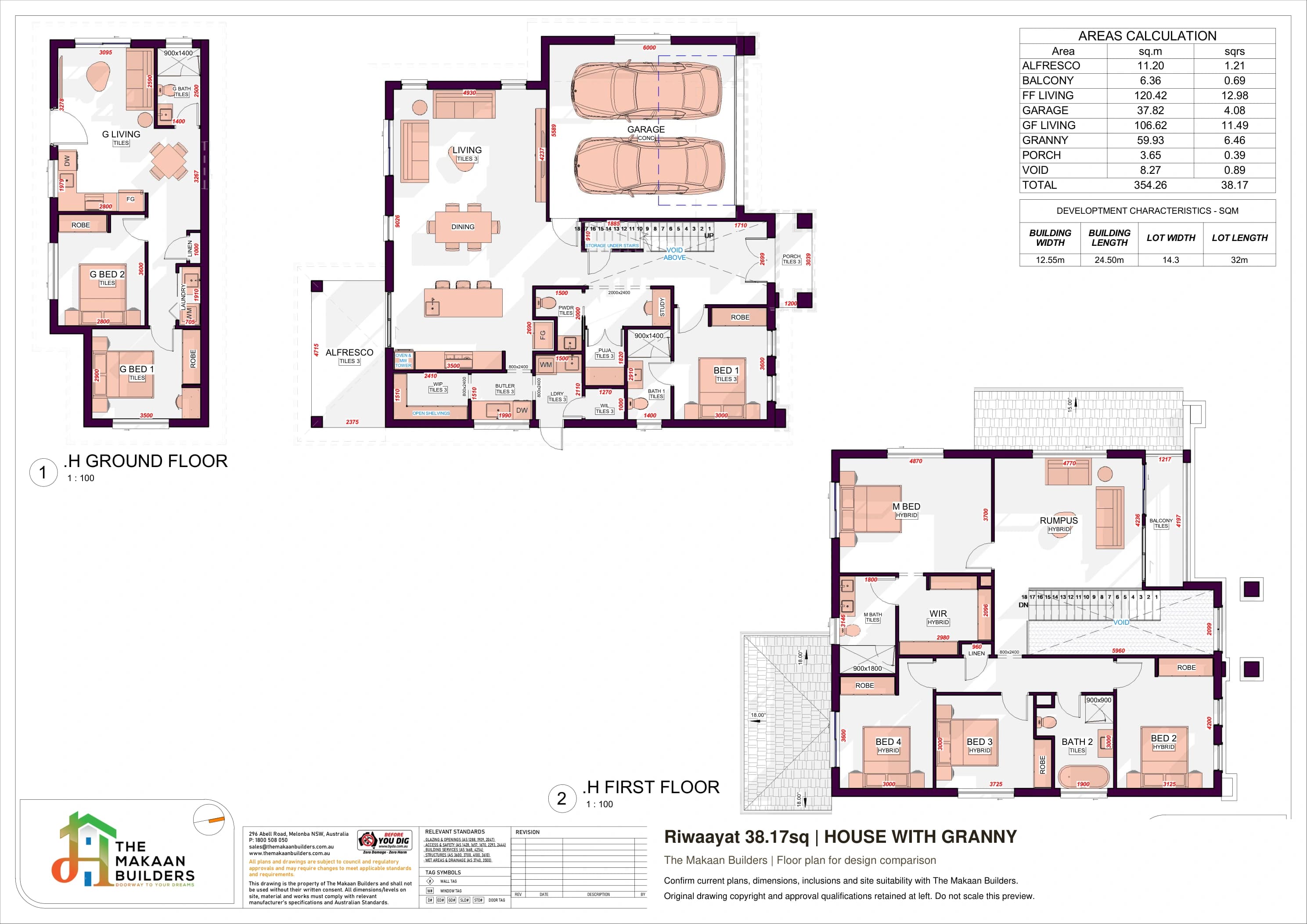 Riwaayat 38.17sq floor plan