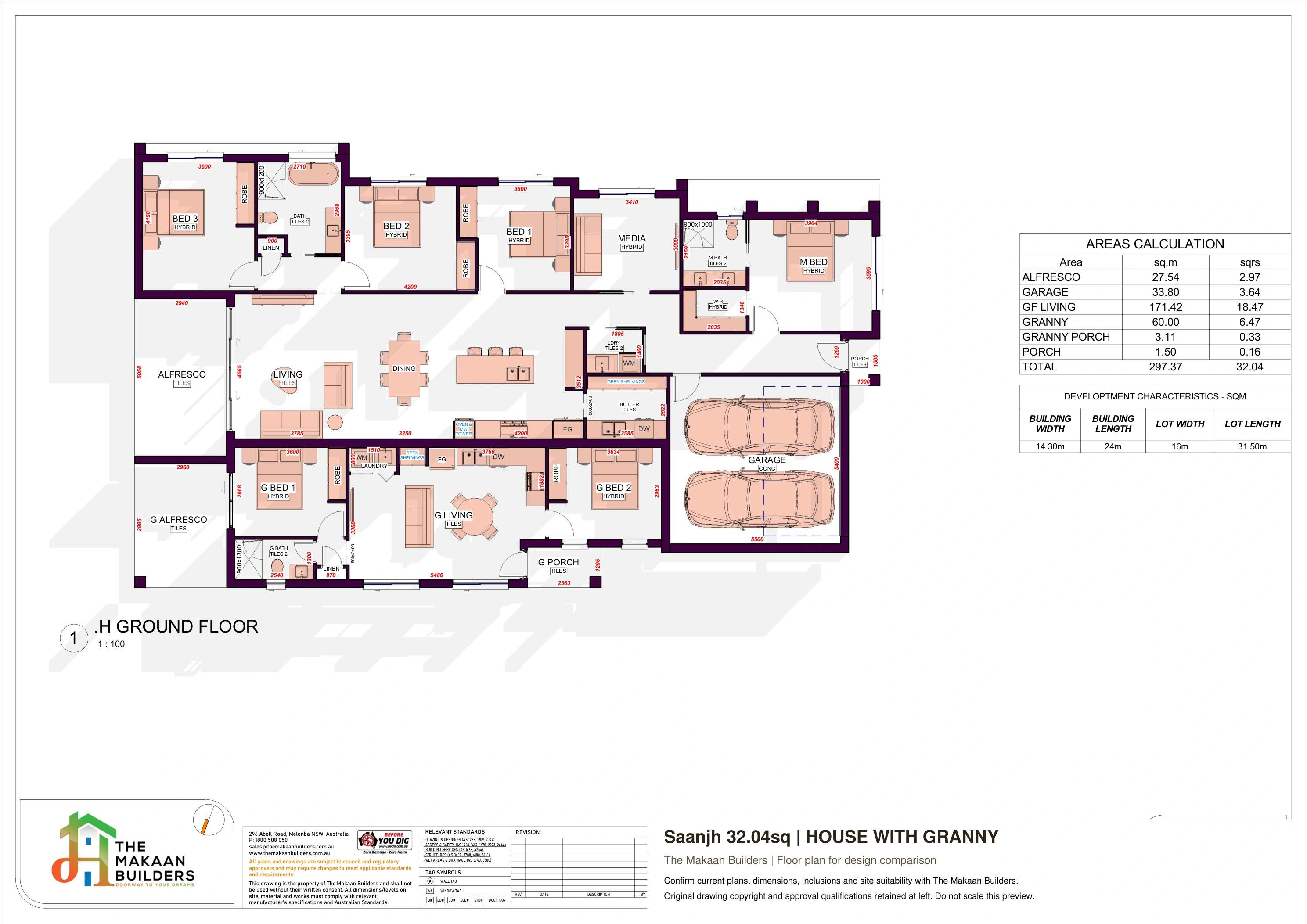 Saanjh 32.04sq floor plan