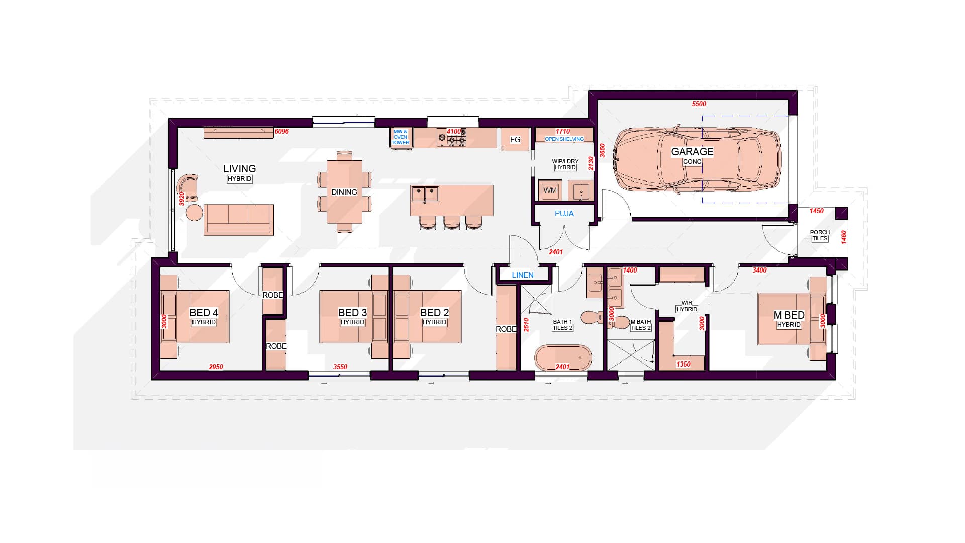 Neev 16sq floor plan