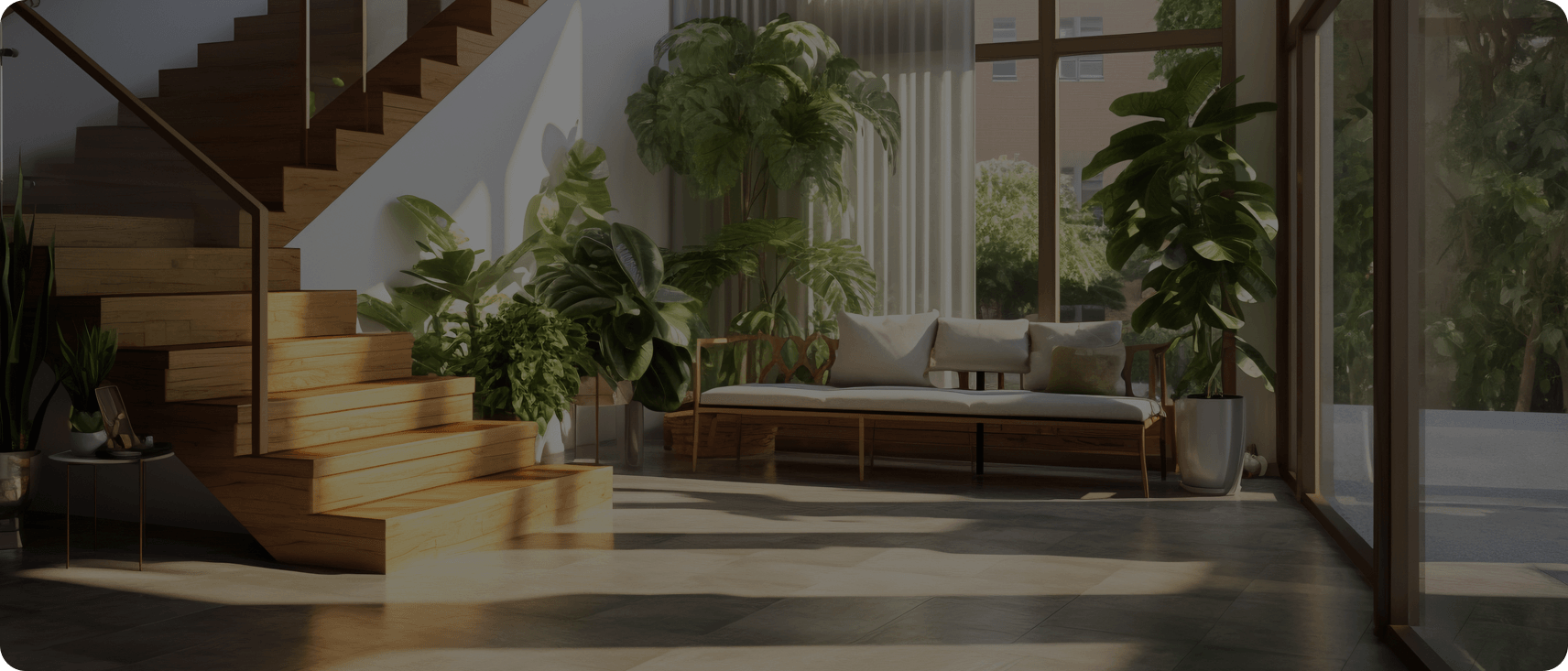 Contemporary luxury home interior