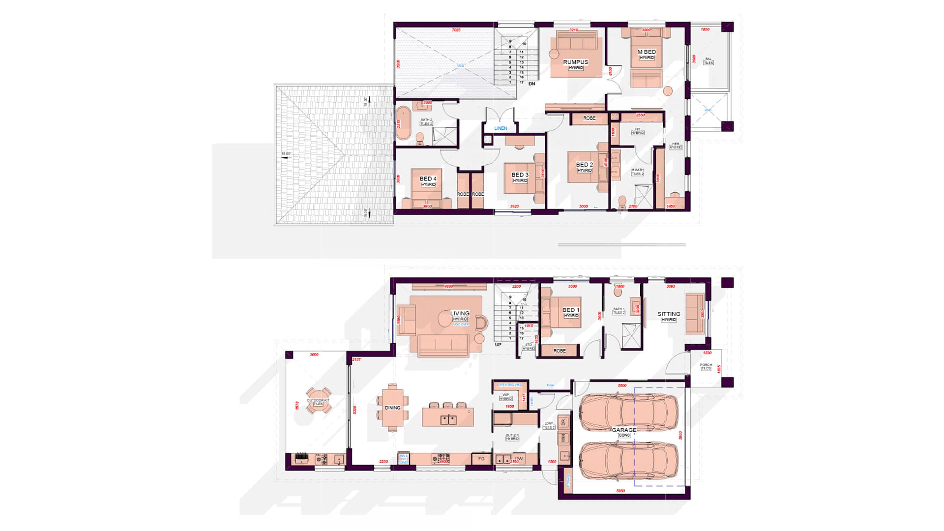 Gulmohar 35sq floor plan
